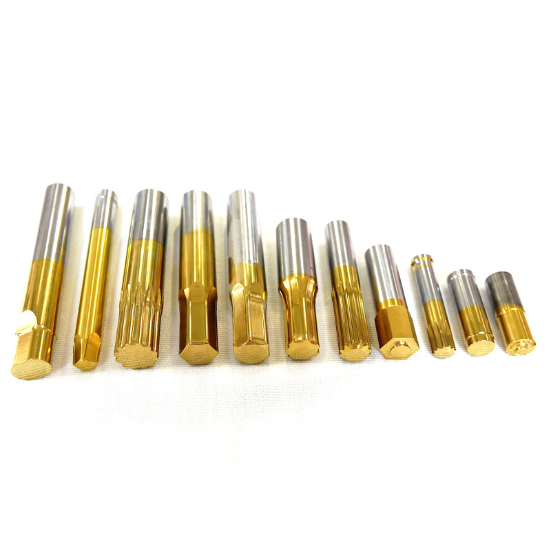 Ejector Punch Pin HSS M2 M35 M42 Punch de cabeça hexadecimal DIN de qualidade confiável
