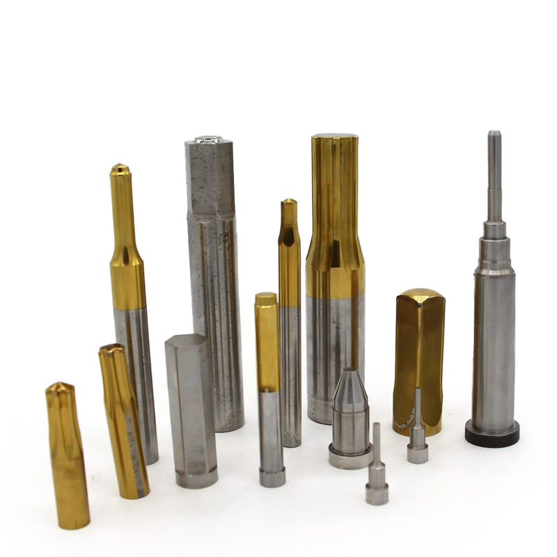Alta precisão HSS Carbide Punches And Dies Punch Pin OEM Design parafusos maturações peças