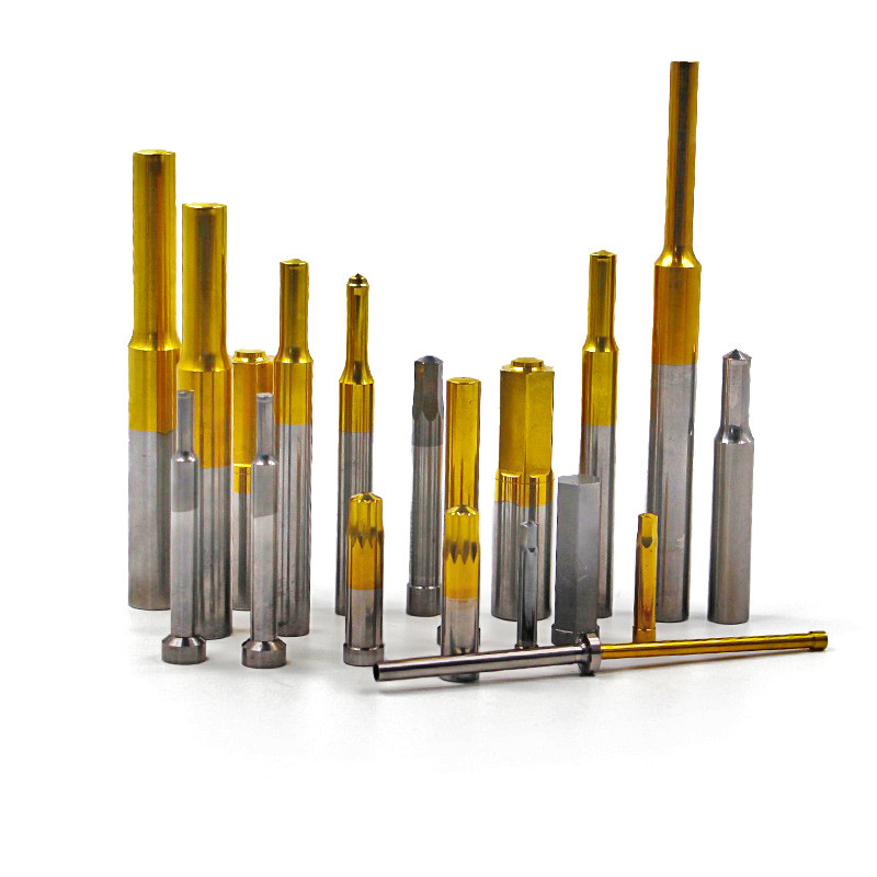 Pin de punção de aço de alta velocidade (HSS) - Design de precisão resistente a impactos usinado para estampação de carcaça de metal em telefones celulares
