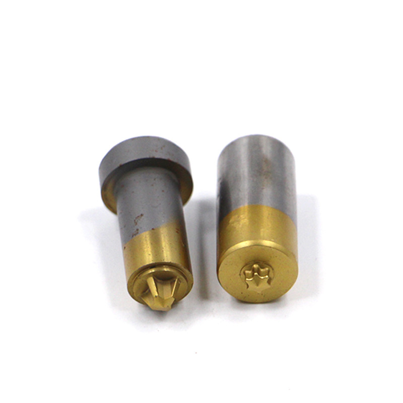 China fábrica personalizada parafuso segunda punção M2 / M42 / HSS cabeça de parafuso punção Hexagon Socket Punch