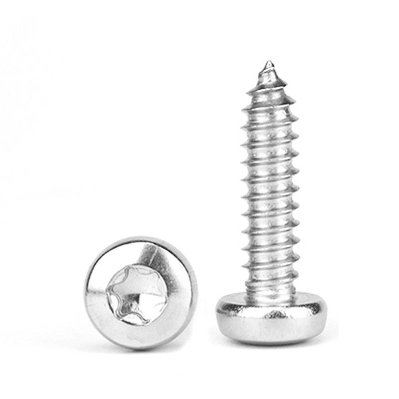 Materiais de carbono TIN Revestimento GB2670.2 Utilização para móveis Countersunk Head Inner Torx Self-Drilling Screrw
