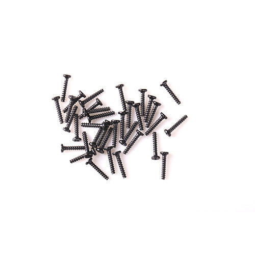Parafusos de cabeça de aço inoxidável de cabeça de panela, de parte superior plana e parte superior redonda, parafusos de microondas e microondas de dimensões pequenas