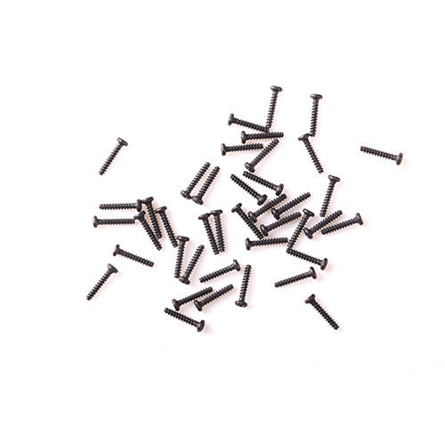 Parafusos de cabeça de aço inoxidável de cabeça de panela, de parte superior plana e parte superior redonda, parafusos de microondas e microondas de dimensões pequenas