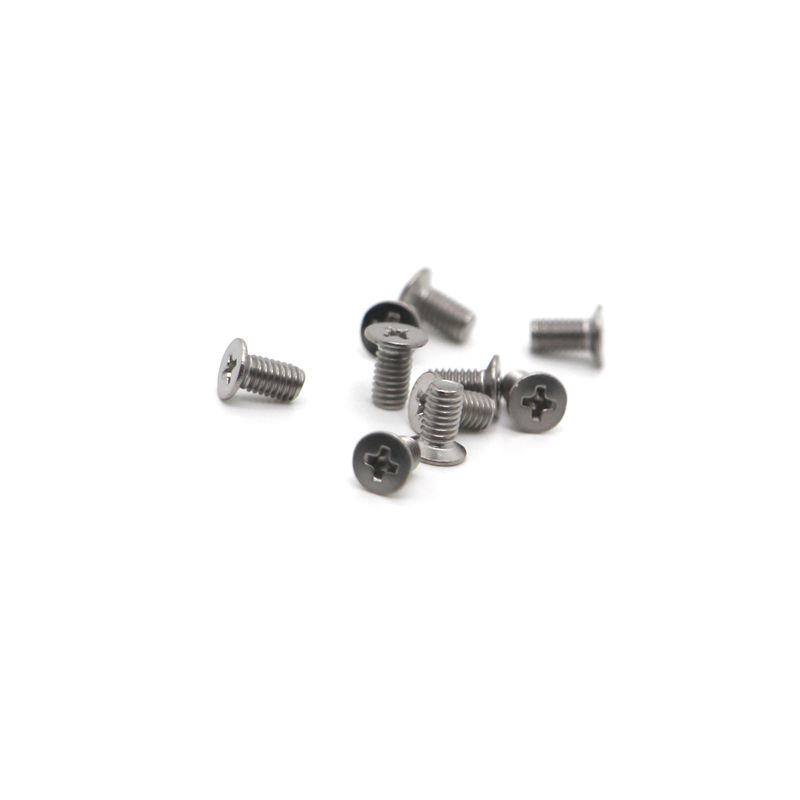 Parafuso de auto-toque preto Phillips cabeça redonda Micro parafuso de precisão M1 M1.2 M1.4 M1.6 M1.7 M2