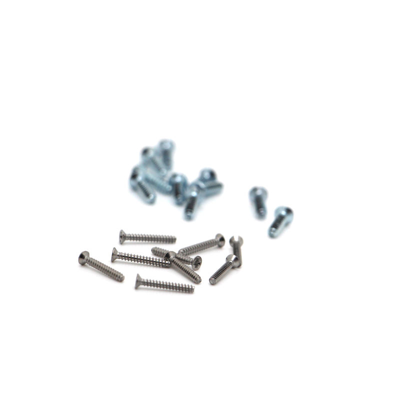 Parafuso de auto-toque preto Phillips cabeça redonda Micro parafuso de precisão M1 M1.2 M1.4 M1.6 M1.7 M2