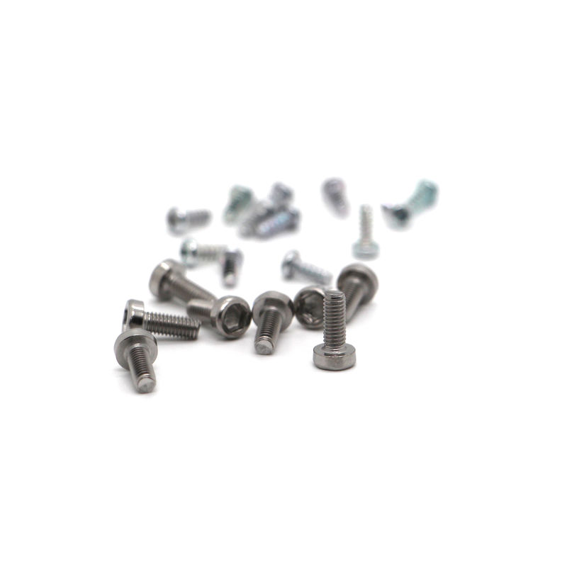 Parafuso de auto-toque preto Phillips cabeça redonda Micro parafuso de precisão M1 M1.2 M1.4 M1.6 M1.7 M2