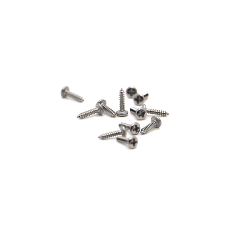 Micro parafusos de precisão para revestimento de aço inoxidável TIN parafusos de cabeça redonda para óculos de sol serviço personalizado
