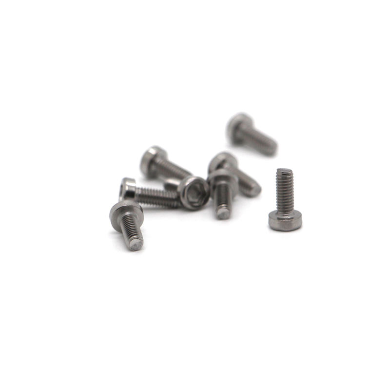 Micro parafusos de aço carbono zinco-níquel revestido com lavadoras de molas e porcas planas para montagem de placas de PCB