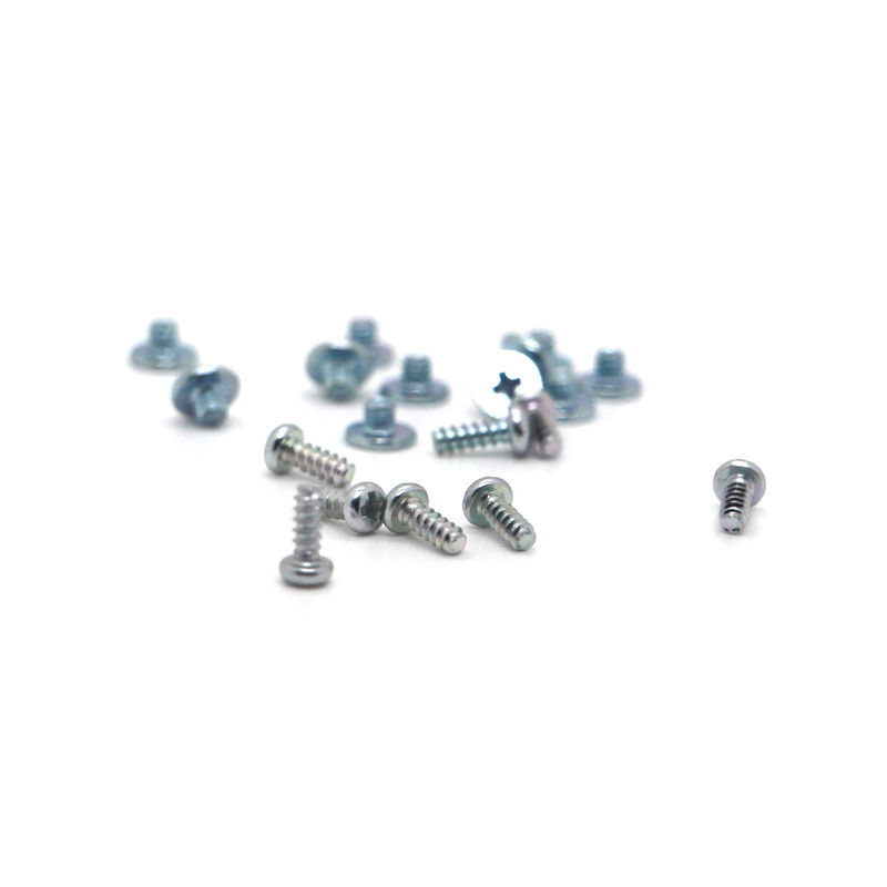 M1 M1.2 M2 Pan Head Phillips Titânio parafusos de aço inoxidável Mini Micro parafusos de tamanho pequeno para telefones