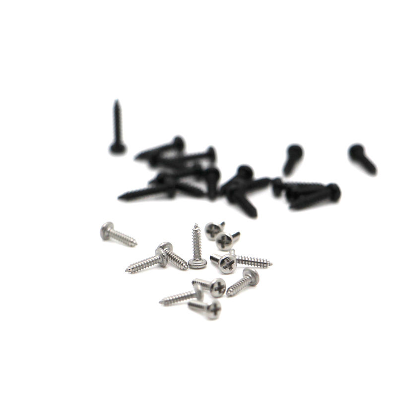 M0.5-M3 Alumínio Aço Precision Micro parafusos Polição de revestimento Serviço personalizado com preço barato