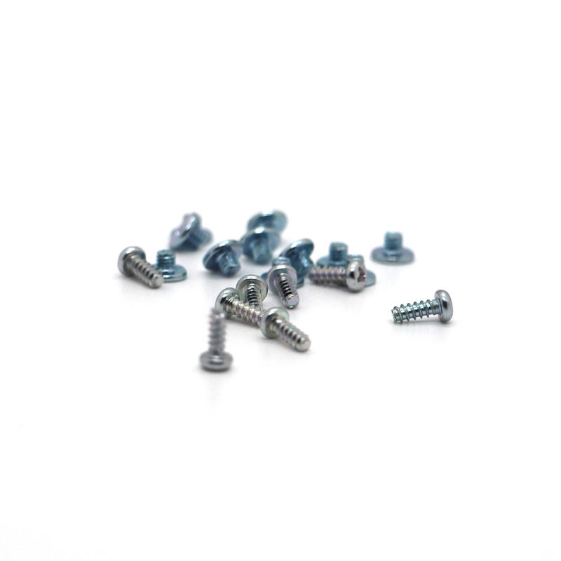 M0.5-M3 Alumínio Aço Precision Micro parafusos Polição de revestimento Serviço personalizado com preço barato