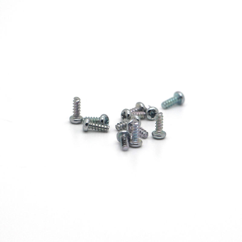 M0.5-M3 Alumínio Aço Precision Micro parafusos Polição de revestimento Serviço personalizado com preço barato