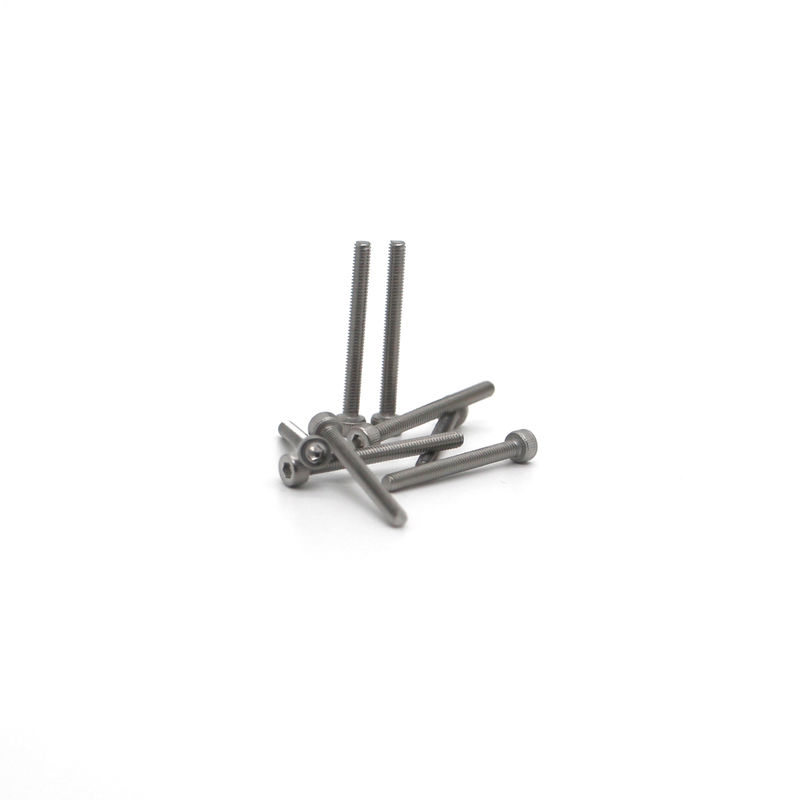 Micro parafusos de aço carbono zinco-níquel revestido com lavadoras de molas e porcas planas para montagem de placas de PCB