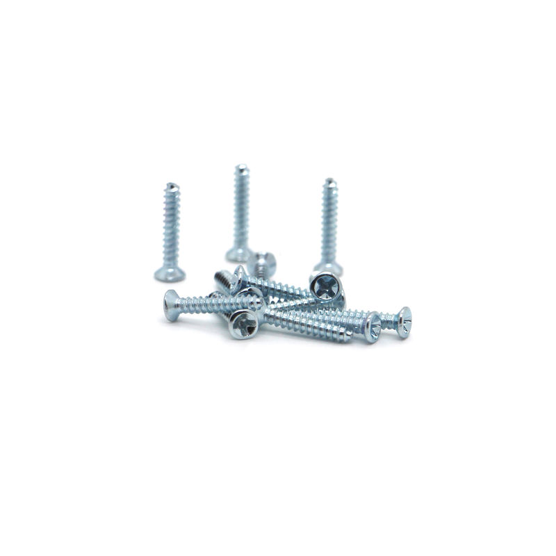 M1 M1.2 M1.4 M1.6 1.7 M2 Phillips de aço preto contrafundido cabeça plana micro parafusos para óculos relógios