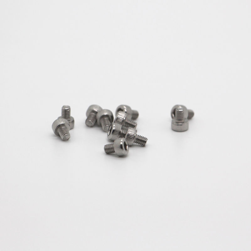 Micro parafusos de precisão de aço inoxidável cabeça plana e fio completo para construção serviço personalizado