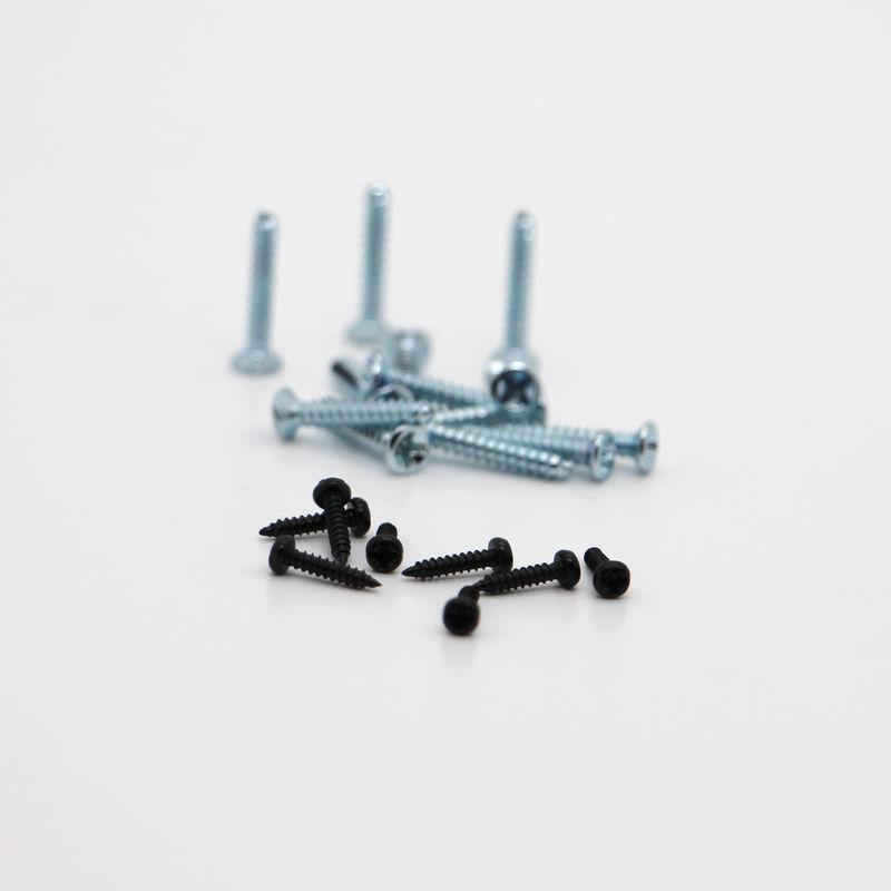 Micro parafusos de precisão de aço inoxidável cabeça plana e fio completo para construção serviço personalizado