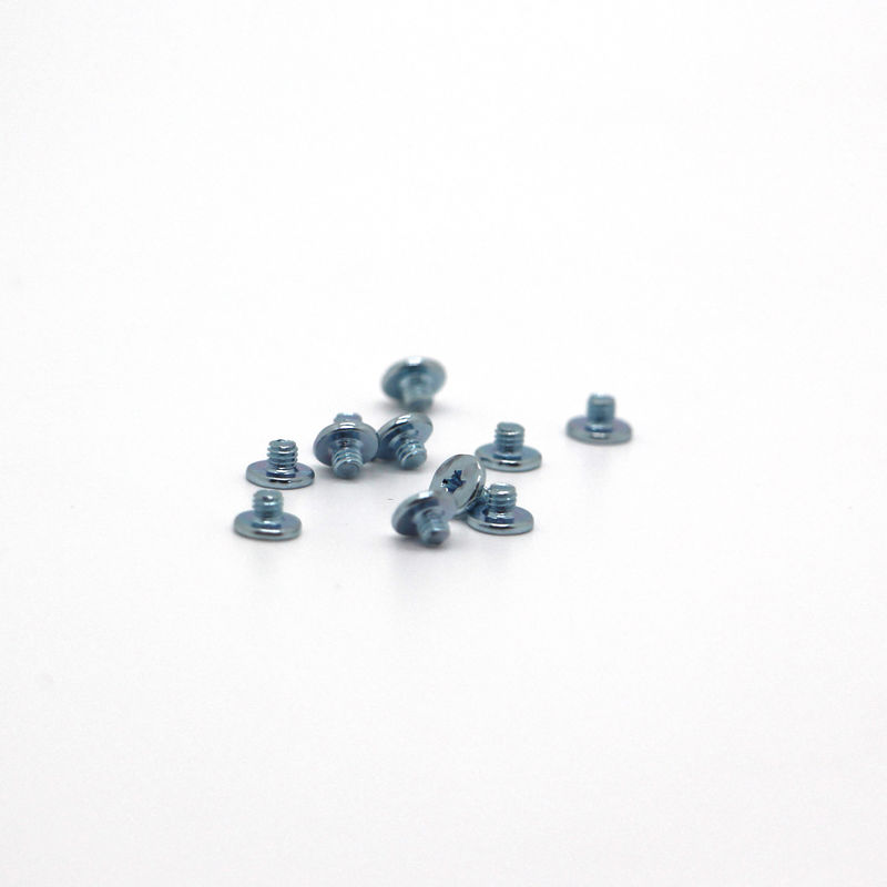 M0.5-M3 Precision Micro Truss Head Screws 410 Oxido Negro de Aço Inoxidável para Dispositivos Médicos