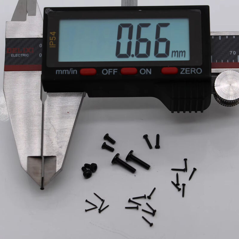 Parafusos de níquel revestidos de zinco revestidos de óxido negro parafusos de auto-aperto de precisão para aplicações industriais