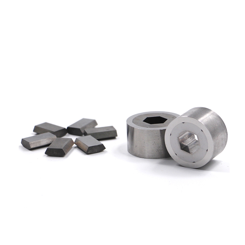 Segmentado Hex Die Desgaste Resistente à fadiga térmica para aço inoxidável de carbono Forja a frio e quente Módulos substituíveis Fácil manutenção