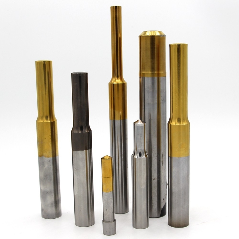 2025 New Style High Precision HSS Stamping Pin Punch Tungstênio Carbide Punch parafusos de maturação