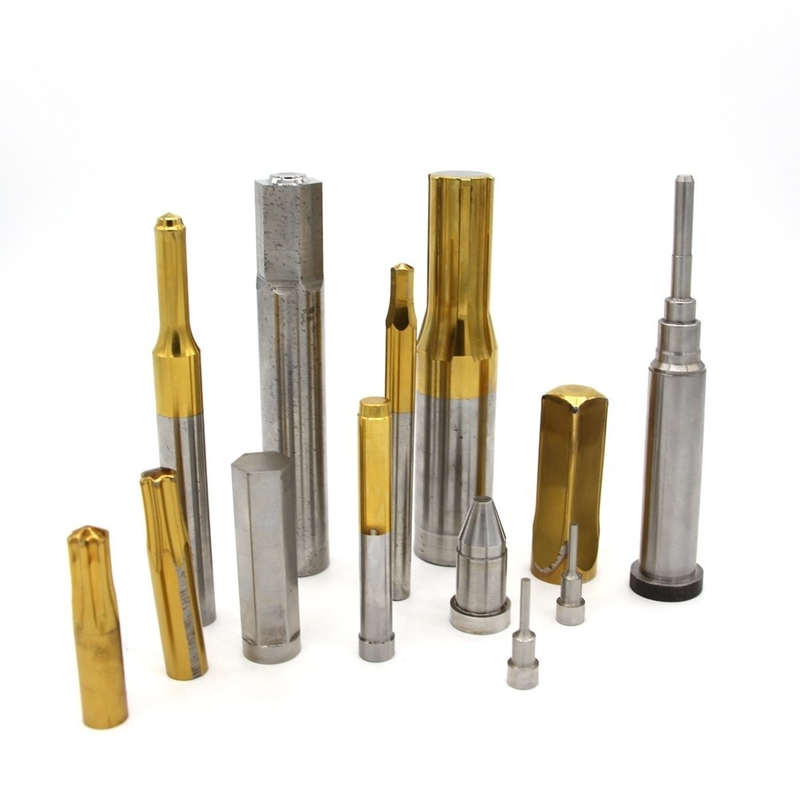 2025 New Style High Precision HSS Stamping Pin Punch Tungstênio Carbide Punch parafusos de maturação